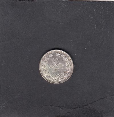 Beschrijving: 25 Cent WILHELMINA